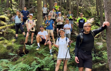 Die erste Gruppe des Camps 2025